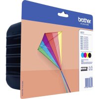 Original Brother LC-223 Mulitpack Druckerpatronen BK C M Y