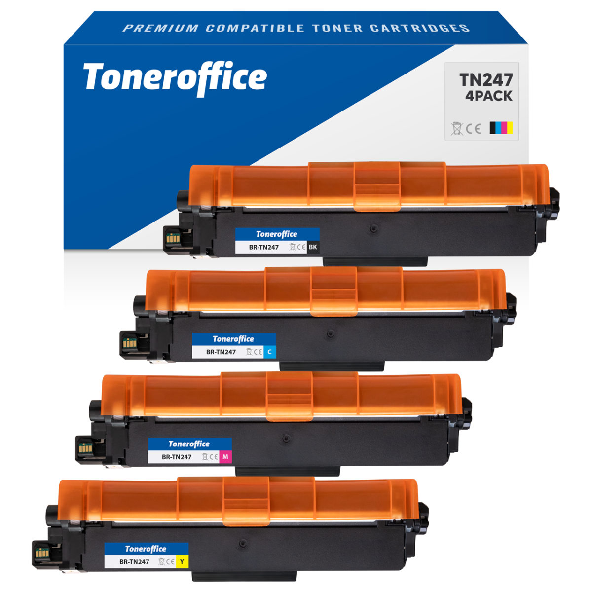 Cartuccia Toner EU TN243 TN247 Compatibile Per Brother HL-L3210cw L3230cdw L3270cdw MFC-L3750 L3710 3770cdw DCP-L3510cdw L3550cdw - Foto 8