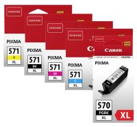 Original Canon CLI 571 XL PGI 570 XL 5er Spar-Set...