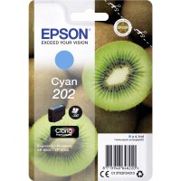 Original Epson 202 (C13T02F24010) Cyan (~300 Seiten)