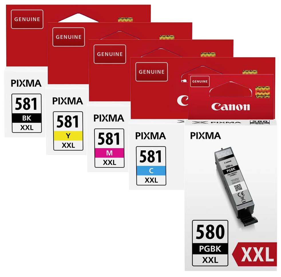 11er-Pack Tintenpatronen Kompatibel Mit Canon PGI-580 CLI-581 XXL – Für Pixma TR/TS Series Drucker