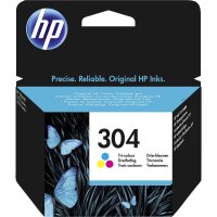 Original HP 304 N9K05AE 3-Farbige Druckerpatrone (~100 Seiten)