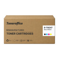 Brother TN-247 Premium Recycling-Toner BK C M Y 4er Set...