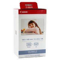 Original Canon KP-108IN 108 Blatt + 3 Druckerpatronen
