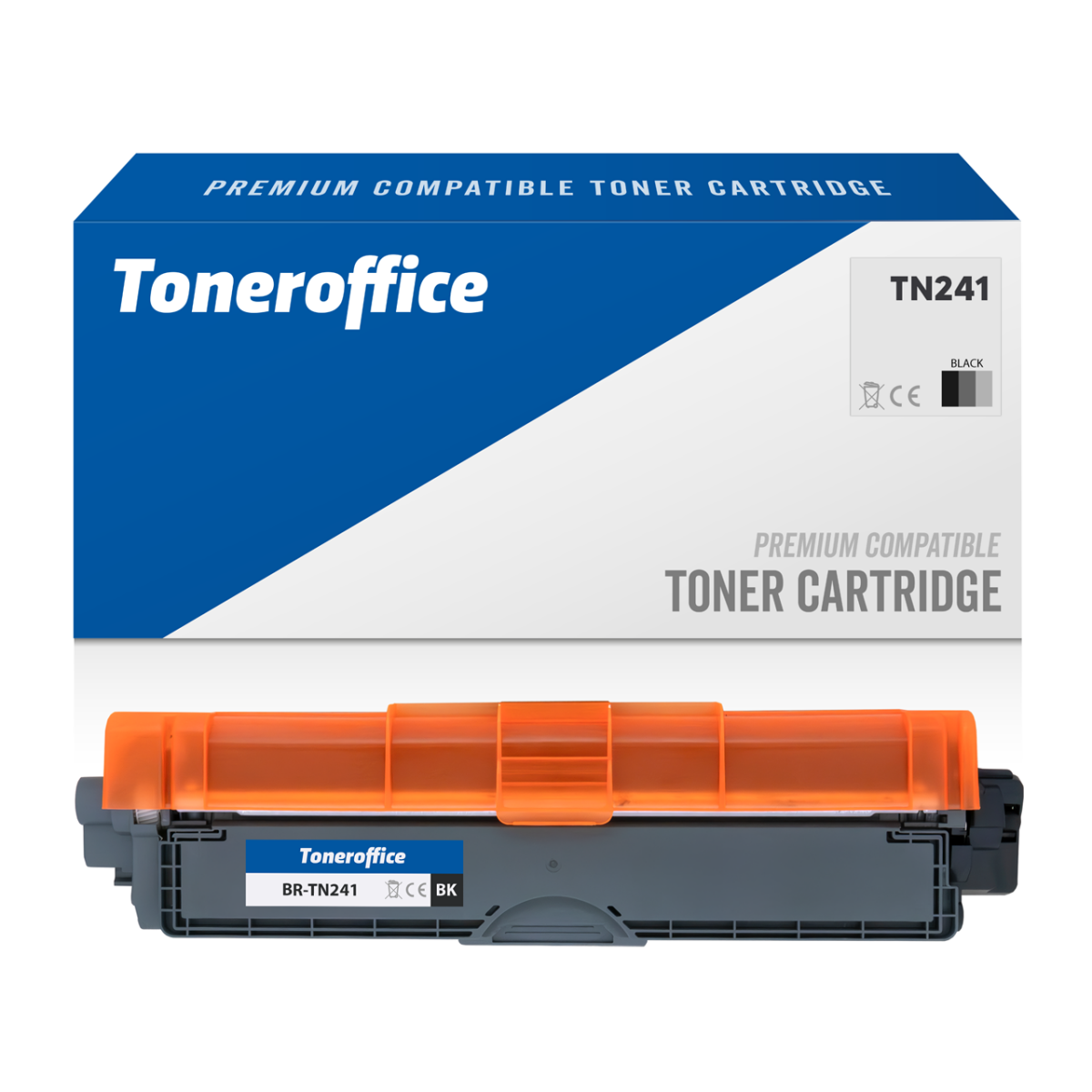 Brother TN-241BK Schwarz Toner kompatibel | Toneroffice, 18,99