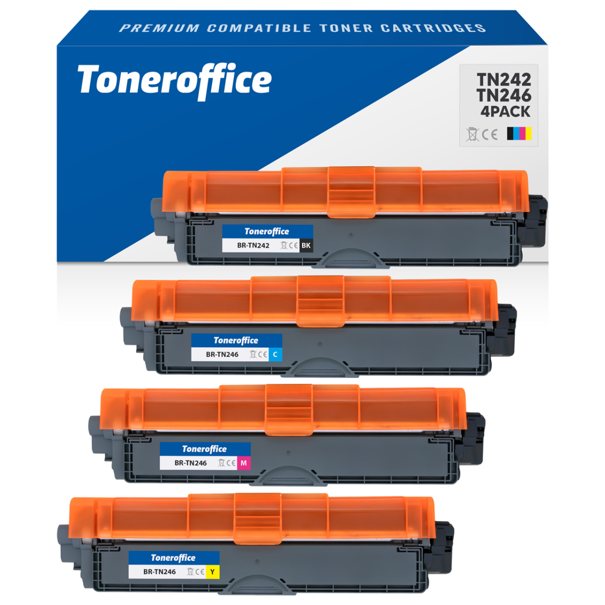 Kompatibel Zu Brother Mfc Cdw Toner Bk C M Y Tn Tn Er