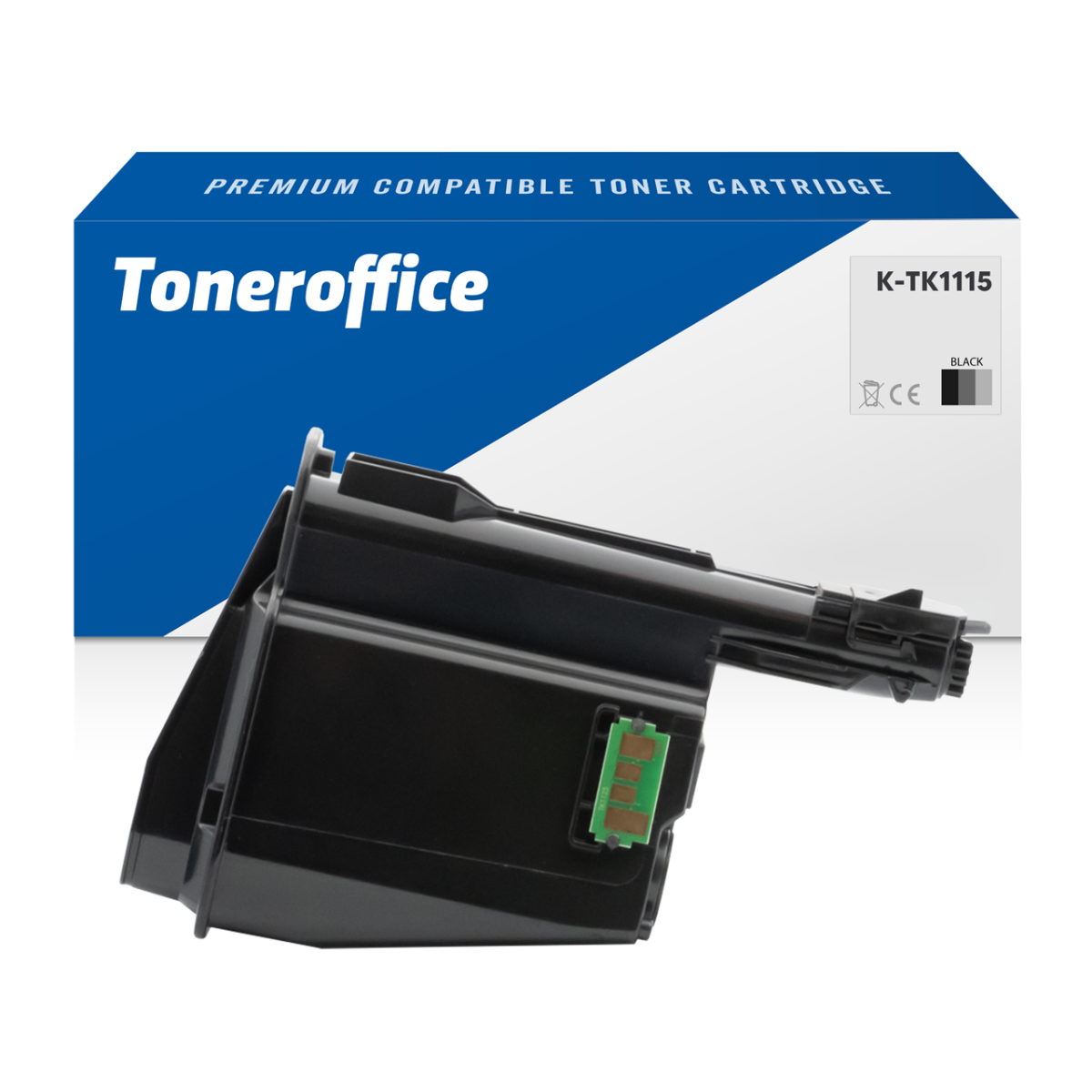 Kompatibel Kyocera TK-1115 Toner Schwarz kaufen | Toneroffice.de, 11,99