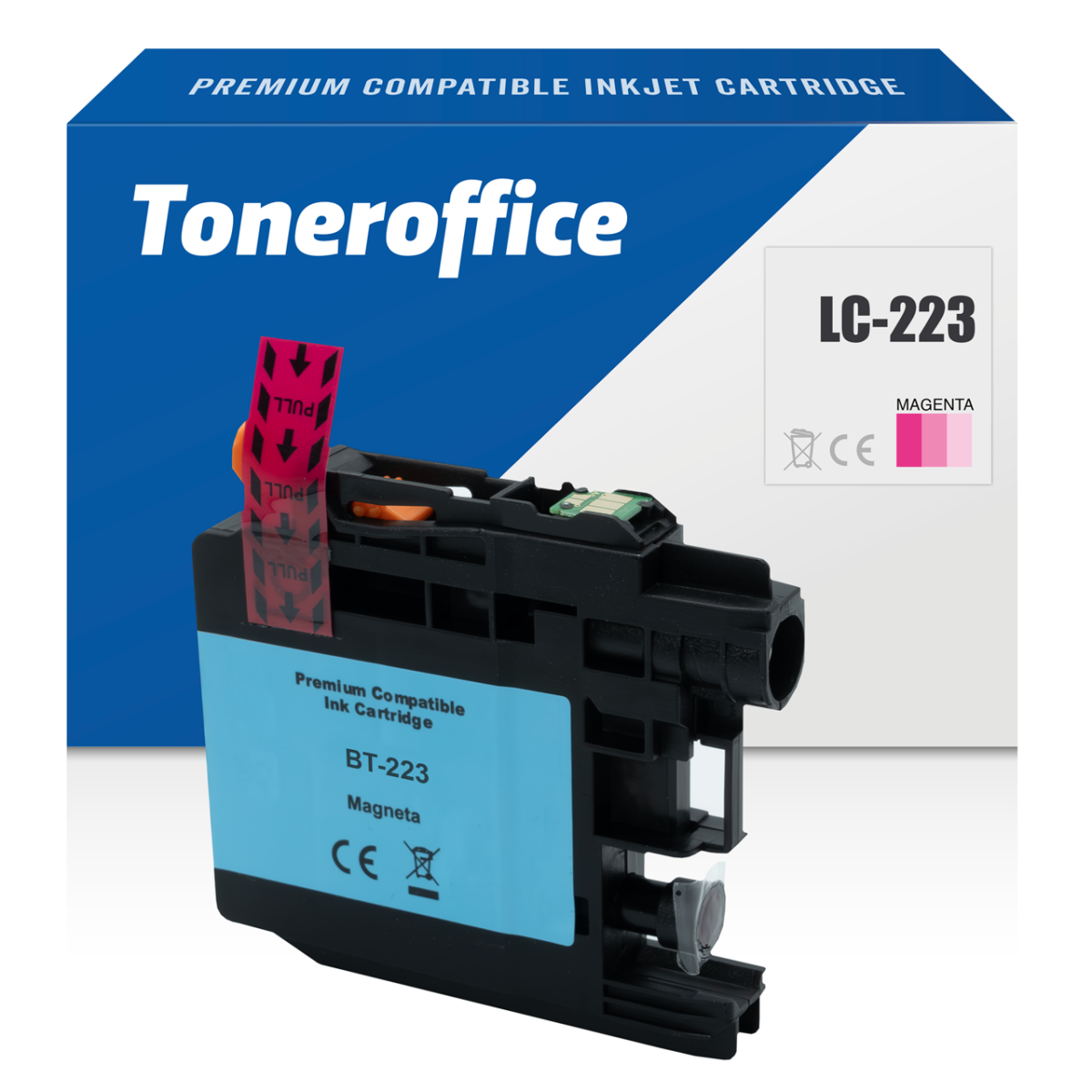 Cartouche D'encre Compatible Brother LC-223/225/227 XL - Couleur Magenta - Neuf Sous Emballage