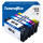 Kompatibel zu Epson 407 XL Druckerpatronen 4er Set Workforce Pro WF 4745 DTWF