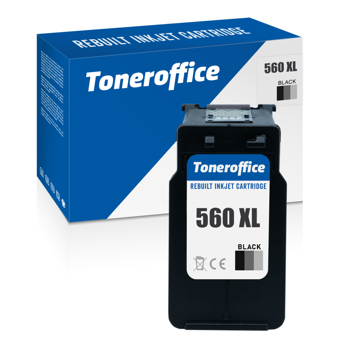 Canon Originaltinte PG-560XL (Schwarz) – XL-Patrone Für Mehr Ausdrucke, Plastikverpackt, Zuverlässige Qualität