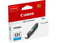 Original Canon CLI-531 C Cyan 6119C001 Tintenpatrone (~515 Seiten)