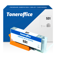 Kompatibel zu Canon CLI-531 GY Grau 6122C001 Tintenpatrone (~324 Seiten)
