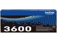 Original Brother TN-3600 Toner BK Schwarz (~3000 Seiten)