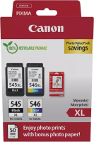Original Canon PG-545 XL + CL-546 XL Doppelpack...