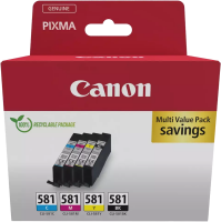 Original Canon CLI-581 Multipack Druckerpatronen C M Y BK