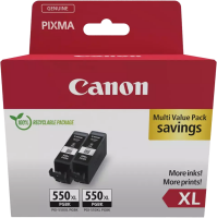 Original Canon PGI-550 PGBK XL 2er-Set Schwarz...