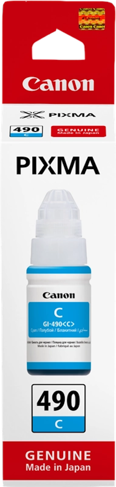 Canon GI-490 C Tinte Cyan 0664C001 | Toneroffice, 9,71