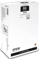 Original Epson T8781 (C13T878140) Druckerpatrone BK Schwarz XL (~75000 Seiten)