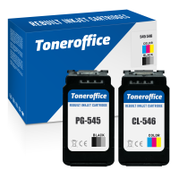 Kompatibel zu Canon PG-545 BK CL-546 C Druckerpatronen...