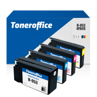 HP 953 Multipack kompatibel – 4er-Set Schwarz,...