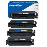 Kompatibel zu HP 415A Toner 4er Set W2030A W2031A W2032A...