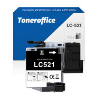 Kompatibel zu Brother LC-521BK Schwarz Druckerpatrone...