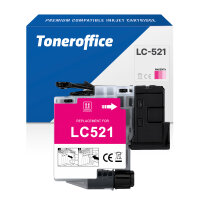 Kompatibel zu Brother LC-521M Magenta Druckerpatrone...