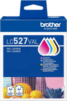 Original Brother LC-527VAL Druckerpatronen BK C M Y...