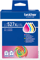 Original Brother LC-527XLVAL Druckerpatronen BK C M Y...