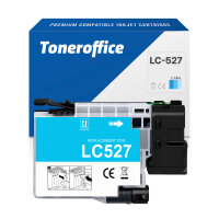 Kompatibel zu Brother LC-527C Cyan Druckerpatrone (~900...