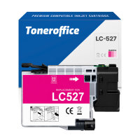 Kompatibel zu Brother LC-527M Magenta Druckerpatrone...