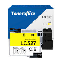 Kompatibel zu Brother LC-527Y Gelb Druckerpatrone (~900...