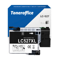 Kompatibel zu Brother LC-527 XL BK Schwarz Druckerpatrone...