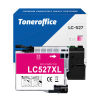 Kompatibel zu Brother LC-527 XL M Magenta Druckerpatrone...