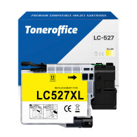 Kompatibel zu Brother LC-527 XL Y Gelb Druckerpatrone...