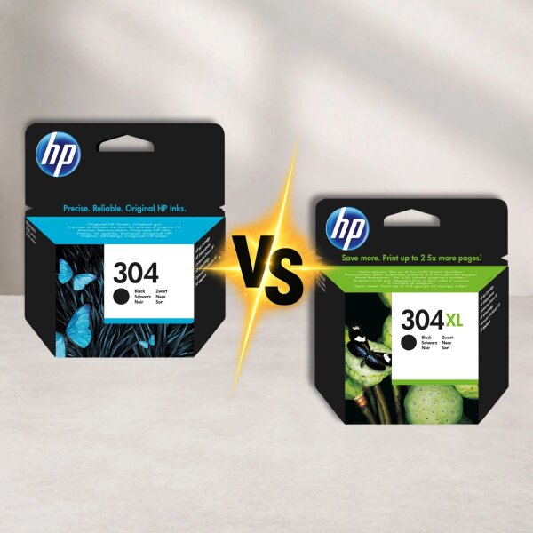 HP 304 vs HP 304XL - Unterschiede bei Reichweite und Kosten