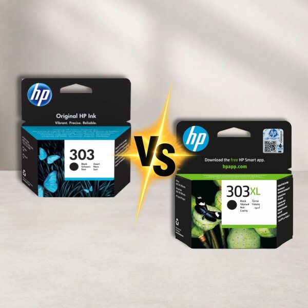 HP 303 vs HP 303XL – Unterschiede bei Reichweite und Kosten