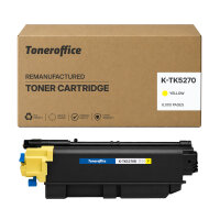 Kyocera TK-5270Y Premium Recycling-Toner Gelb (ca. 6.000...