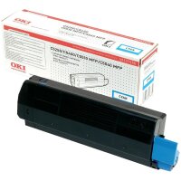 Original Oki 42127456 Toner Cyan (~5000 Seiten)