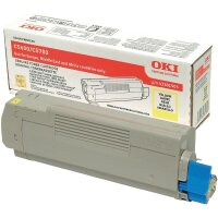 Original Oki 43381905 Toner Gelb (~2000 Seiten)