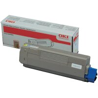 Original Oki 44315305 Toner Gelb (~6000 Seiten)