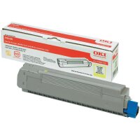 Original Oki 43487709 Toner Gelb (~6000 Seiten)